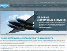 Tablet Screenshot of mcpharinternational.com